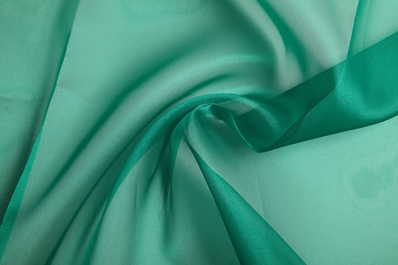 2060-2シャンブレーオーガンジー(27.緑)