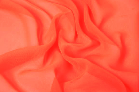 50番ジョーゼット(518.オレンジサーモン)