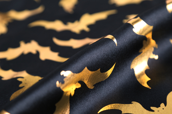 【現品限り】FI2038コウモリサテン(ゴールド)